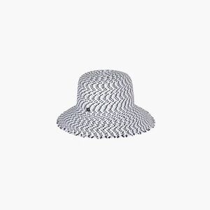 New Eric Javits New York UPF 50+ pack able sun hat - blue two tone